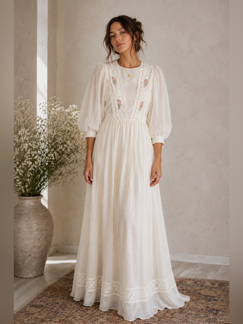 Vintage prairie dress